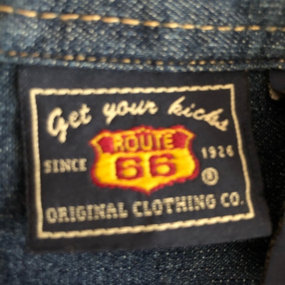 Route 66 - Denim Button Up - Picture 3 of 5